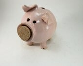 pink piggy bank