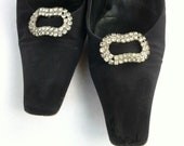 Rhinestone Shoe Clips - Shoe Buckle - Weddings and Bridal