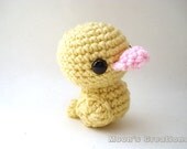 Duckling Amigurumi Doll - Cornmeal