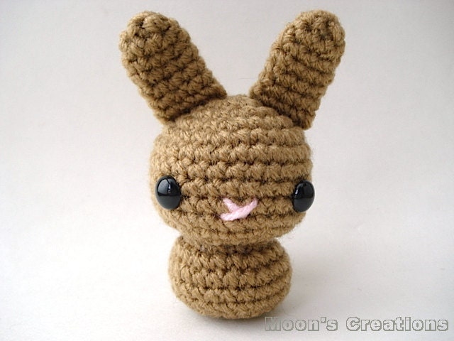 Caramel Moon Bun - Amigurumi Bunny Rabbit