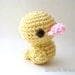 Duckling Amigurumi Doll - Cornmeal