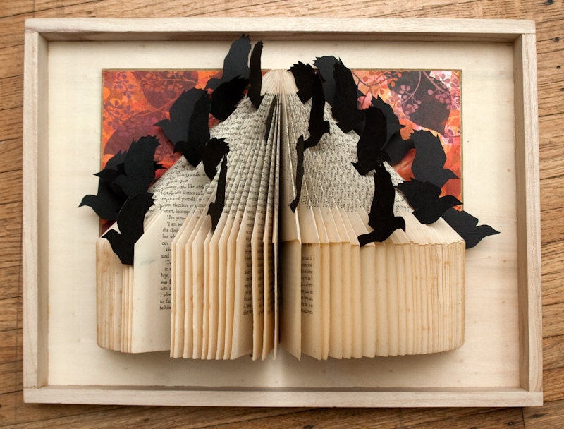 Four and Twenty Black Birds Altered Book