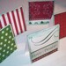 Bold Christmas Mini Note Cards / Gift Tags / Place Cards - Set of 24