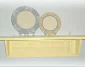 Upcycled Shutter Shelf - Custom Shabby Beach Cottage Chic Decor - Pick Your Color