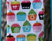 Rainbow CUPCAKES  KITCHEN TOWEL