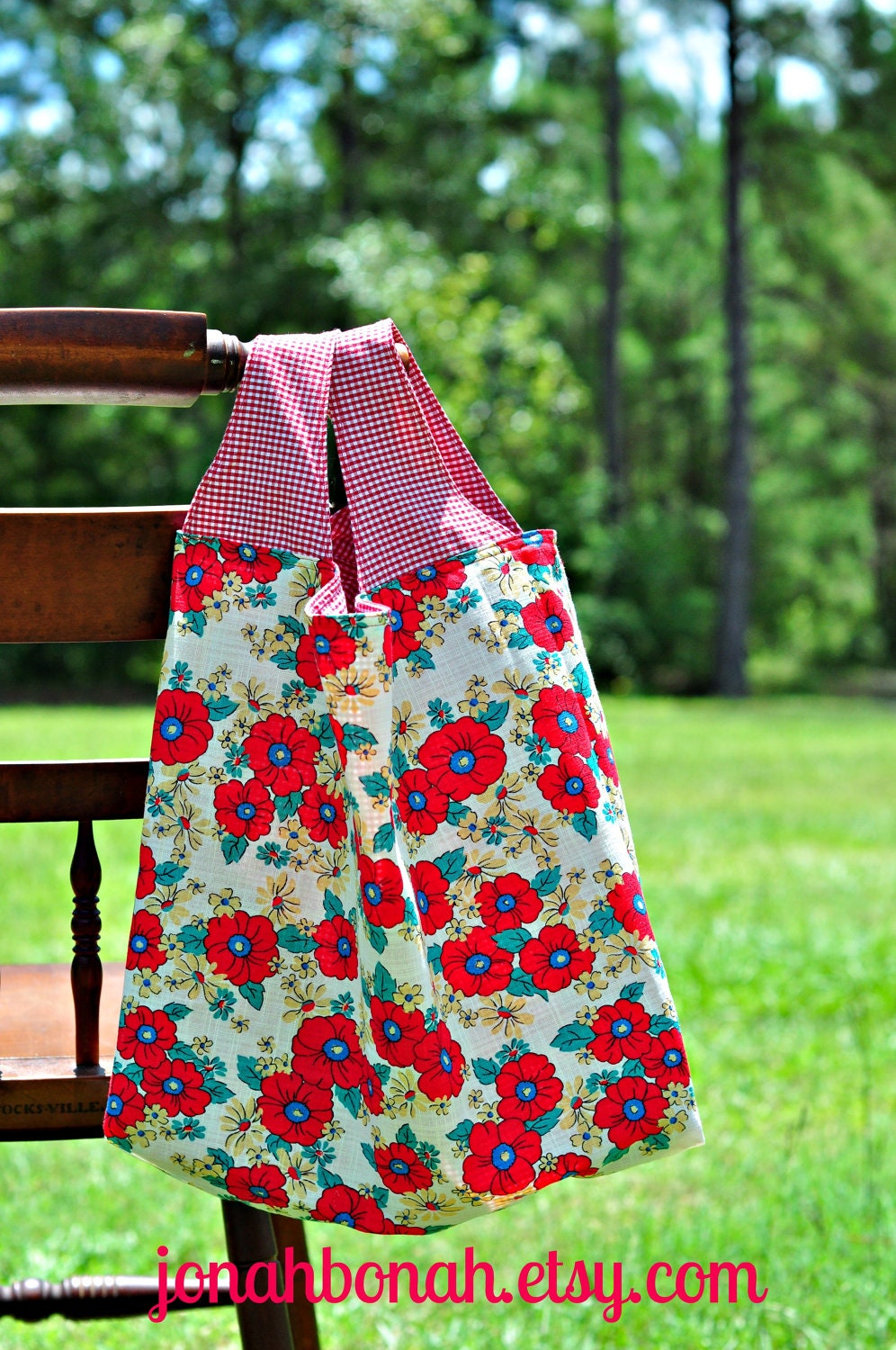 Reversible Reusable Market Tote