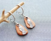 Sea Treasure Collection - Fish and Pebble Earrings