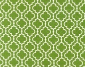 LAST yard--Robert Kaufman Fabric Metro Living Grass Green Geometric Stencil 1 Yard