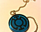 Blue Lantern Corp inspired pendant