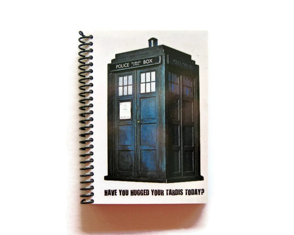 Tardis - Doctor Who - Notebook Spiral Bound (4 x 6)