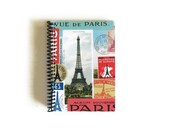 Vue de Paris - Notebook Spiral Bound - 4 x 6