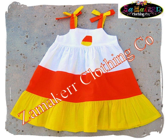 Girl Halloween Dress - Girl Tiered Dress - Girl Clothing Clothes Dress 3 6 9 12 18 24 month size 2T 2 3T 3 4T 4 5T 5 6 7 8
