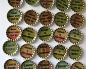 25 Breast Cancer Support Cancer Fundraising Bottle Cap Pendants Keychains CLEARANCE WHOLESALE
