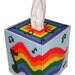 Merry Melodies Tissue Box Cover Plastic Canvas PDF Pattern