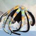 Tyedye LAST ONE Large Plush Black Octopus Toy in  minky fleece Xplush Xsoft  Free Love  felt heart