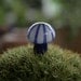 Artisan glass lampwork fairy garden mushroom ... Fungus amongus ... by simply cindy