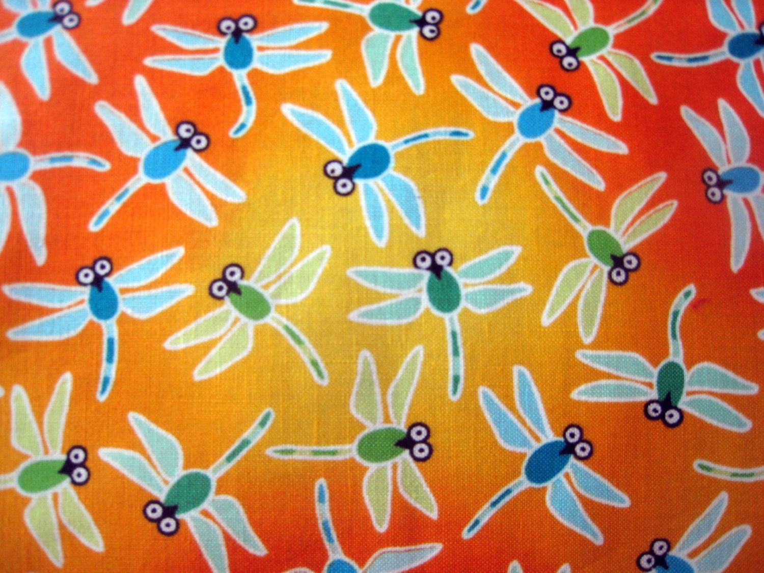 Dragonfly Cotton Fabric FQ Fat Quarter units - Sewing Quilting - Destash - Robert Kaufman