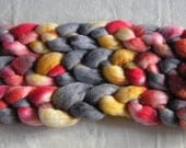 108g (3.8 oz) falkland wool top, Fruit Pastilles