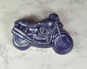 Purple Motorcycle Soap