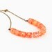 Statement Necklace, Tangerine Orange Jewelry - Beaded Necklace - Vintage Beads - Fall Fashion Jewelry, Memorial Day Sale