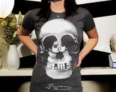 Wmns Poly-Cotton Tshirt  feat. Life in Death print - Available in 3 Colors