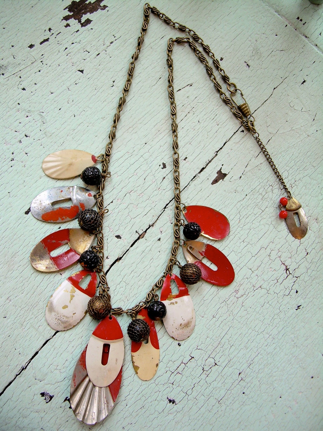Necklace - Repurposed Vintage - Allure