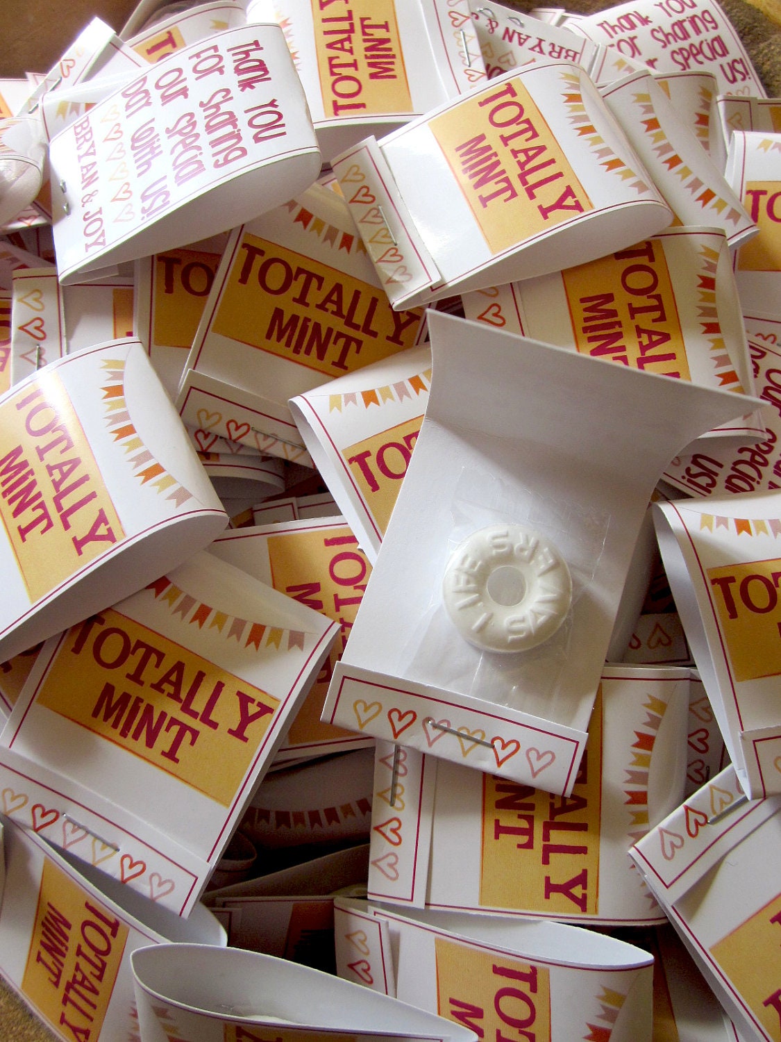 Totally Mint Mintbooks - Mint Matchbook Favors - set of 200