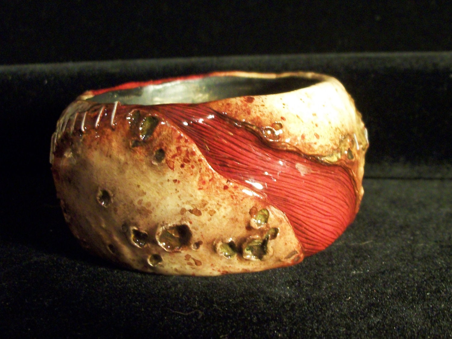 Exposed Muscle ZombieHead Bracelet