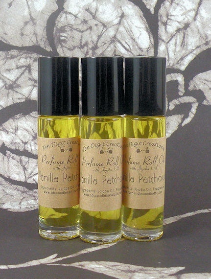 VANILLA PATCHOULI Perfume Oil with Jojoba