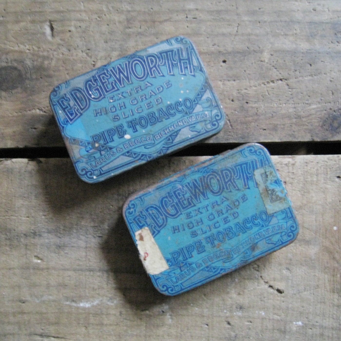 Instant Collection: Vintage Edgeworth Tobacco Tins