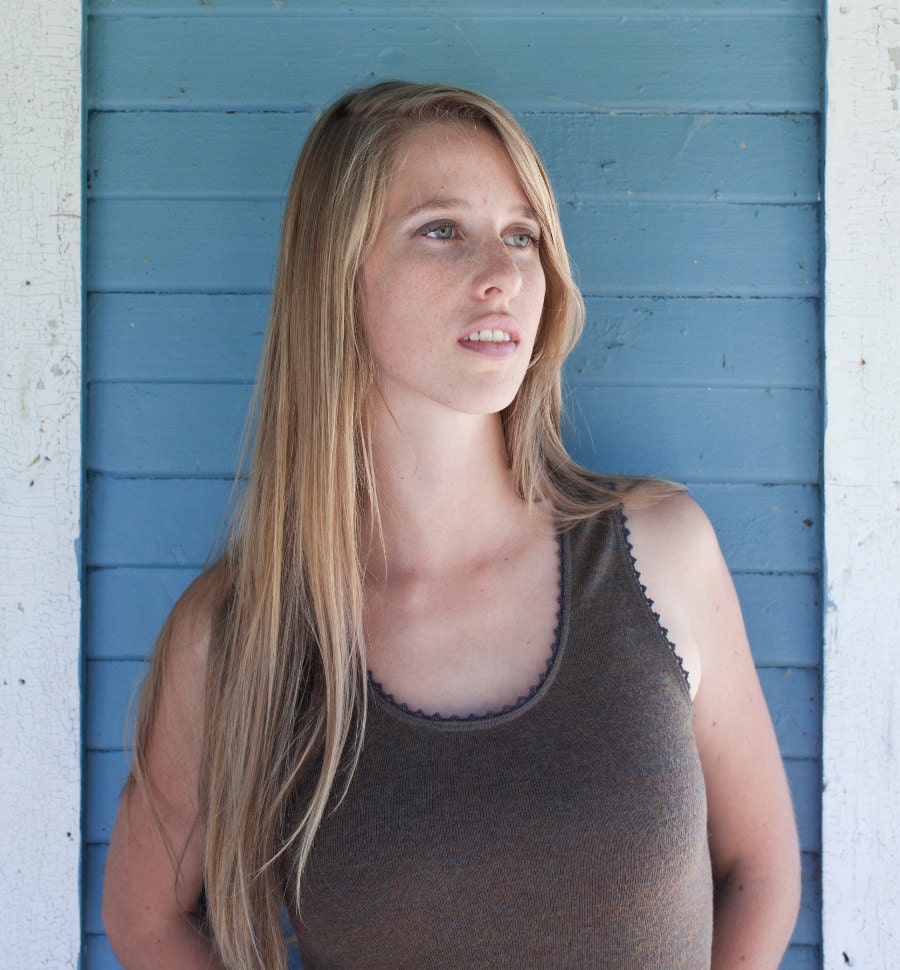 cashmere or merino wool singlet CUSTOMIZE YOUR OWN