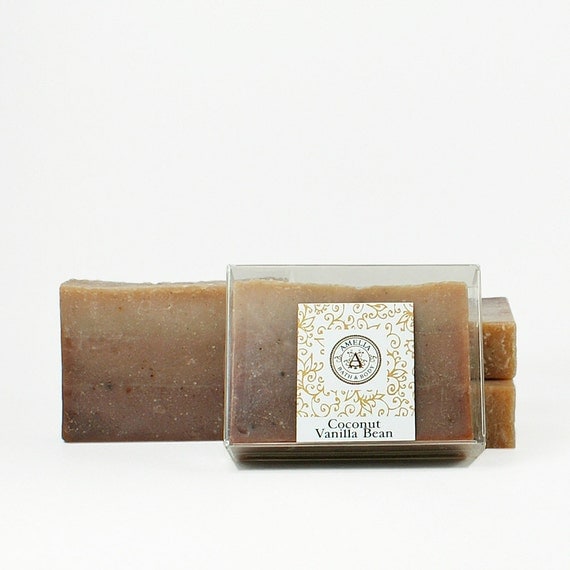 Coconut Vanilla Bean Soap - Vegan Phthalate Free Soap