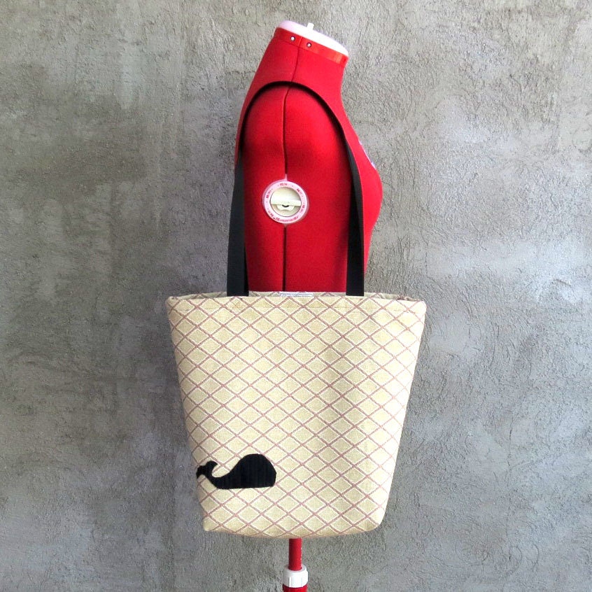 Black Whale Market Bag