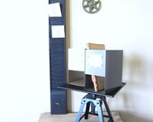 Vintage Storage Industrial Metal Holders Set for Dad
