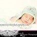 Newborn baby hat with earflaps photography prop