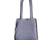 SALE Large Tote Bag Black and White Gingham
