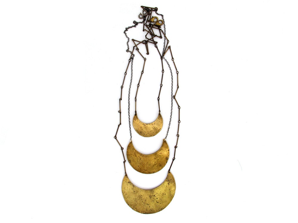 Crescent Necklace-- Small