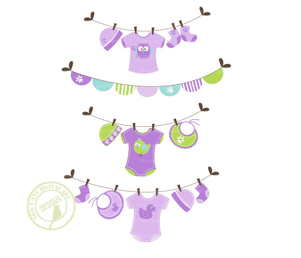 Baby Clothes Clipart