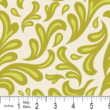 Sweet Nothings Green Sweet Swirls