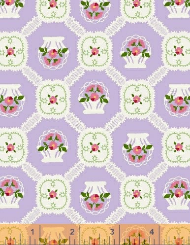 Purple Flower Basket