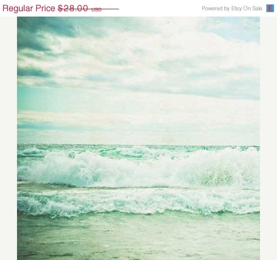 dreamy beach photography . sea shore . nature photograph . coastal cottage decor . nursery decor . ocean print . Beach Dreams2