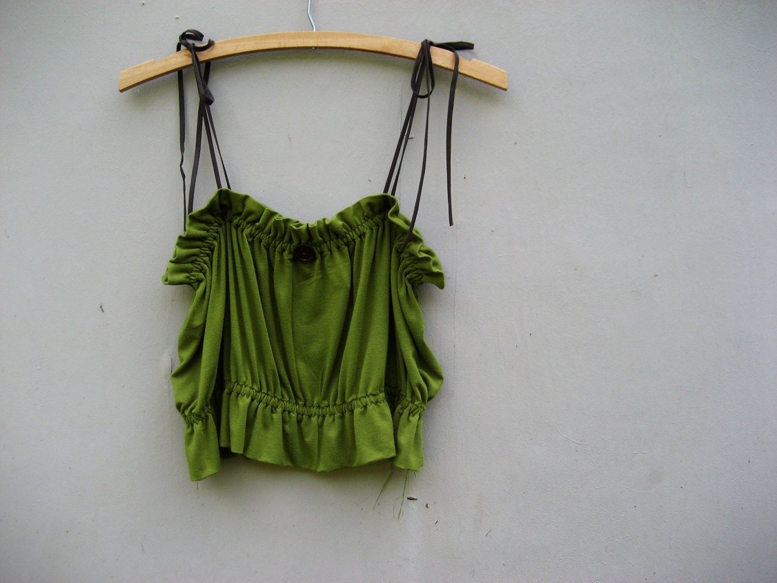 Clotilde Moss Maiden Lingerie Camisole size Small Medium Large Ready to Ship