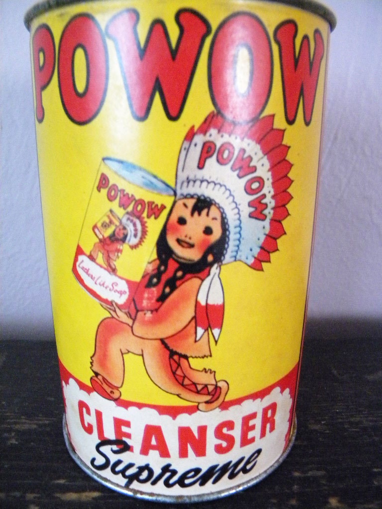 Vintage Powow Cleanser Supreme Unopened Can