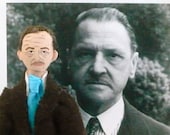 W. Somerset Maugham Miniature Art Author Collectible