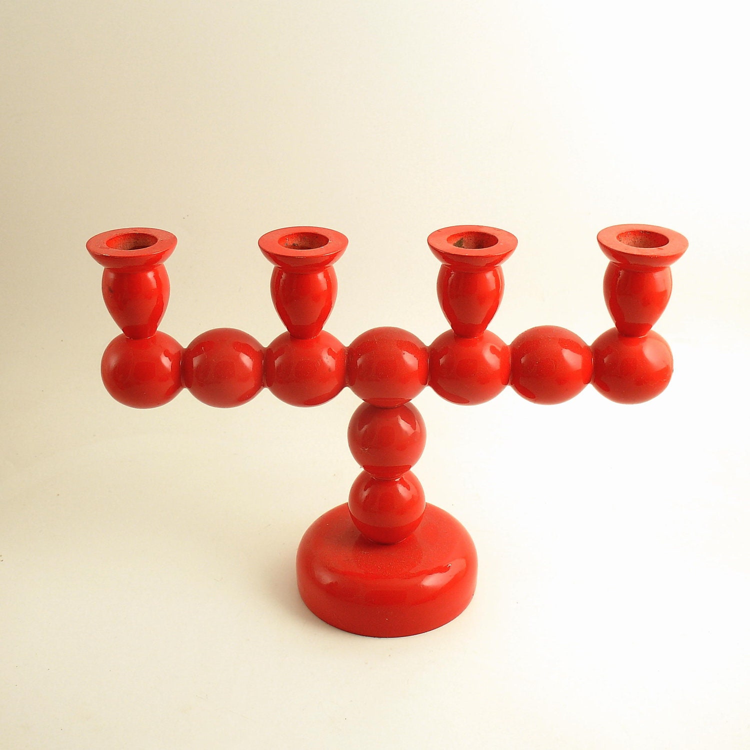 Vintage Candle Holder Candelabra Christmas Sweden