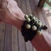 Hand Crocheted Beaded Bangle Bracelet
