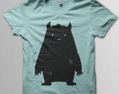 Mr. Cosmos unisex light aqua tee
