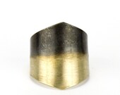 Gold ring - adjustable - fashion