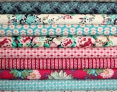 Floressence fat quarter bundle--10 pieces---2-1/2 yards total--Art Gallery Fabrics