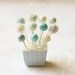 Dollhouse Miniature Food - Christmas Cake Pops in 1/12 Scale